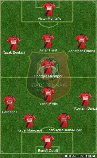 Stade Rennais Football Club Formation 2011