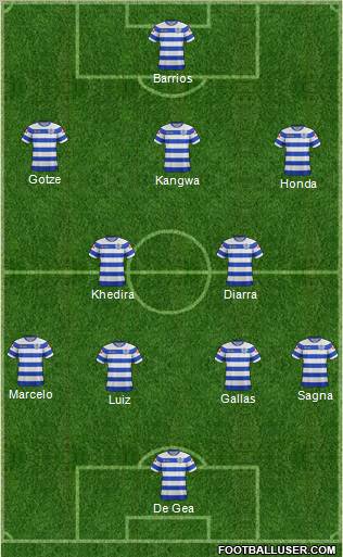 Queens Park Rangers Formation 2011