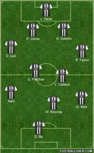 Newcastle United Formation 2011