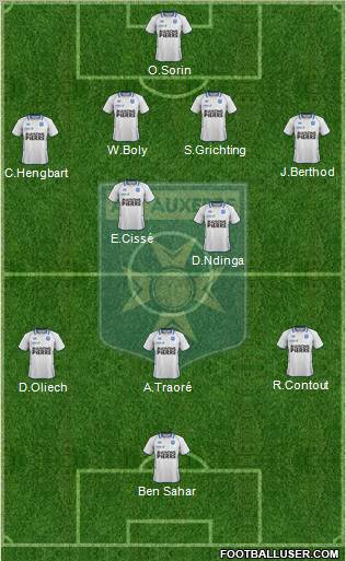 A.J. Auxerre Formation 2011