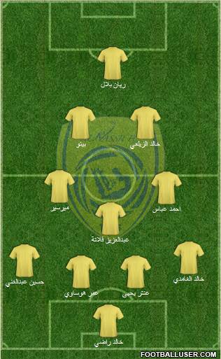 Al-Nassr (KSA) Formation 2011