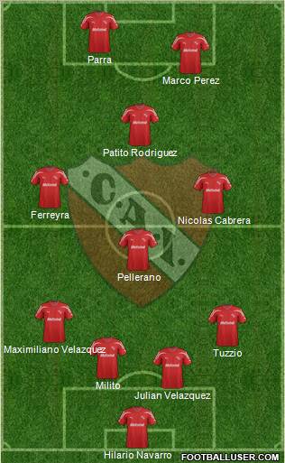 Independiente Formation 2011