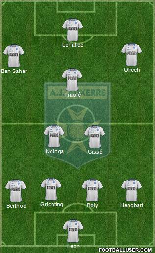 A.J. Auxerre Formation 2011