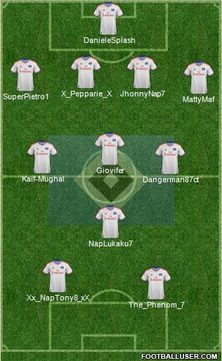 Hamburger SV Formation 2011