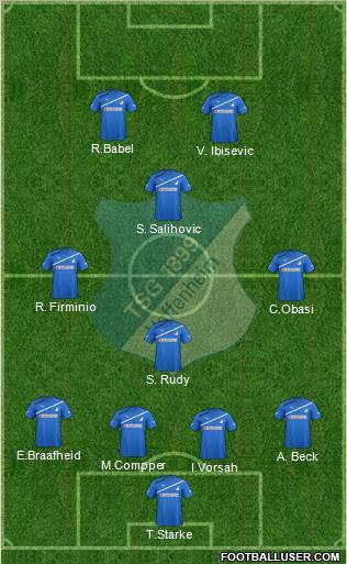 TSG 1899 Hoffenheim Formation 2011