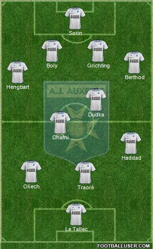 A.J. Auxerre Formation 2011