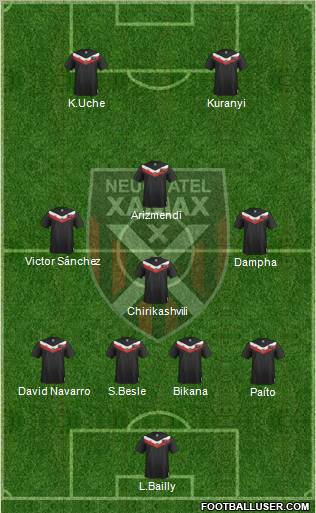 Neuchâtel Xamax FC Formation 2011