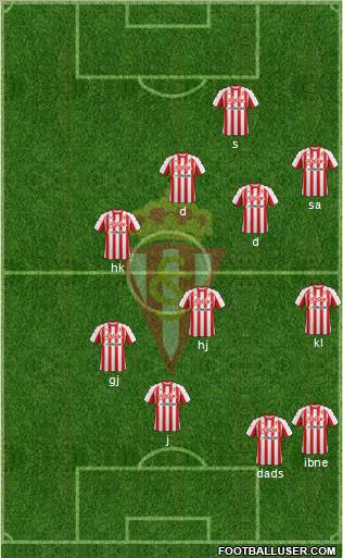 Real Sporting S.A.D. Formation 2011