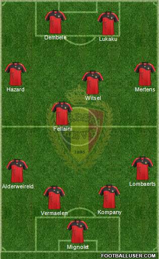 Belgium Formation 2011