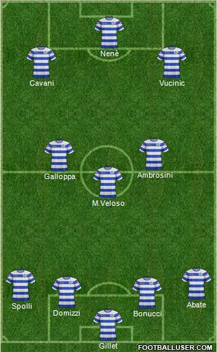 Queens Park Rangers Formation 2011