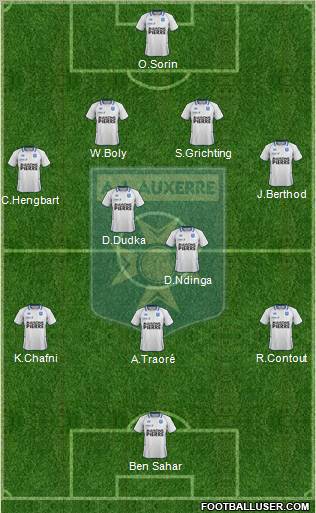 A.J. Auxerre Formation 2011