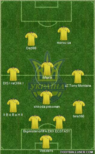 Ukraine Formation 2011