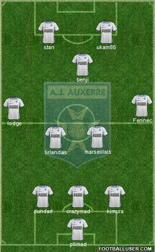 A.J. Auxerre Formation 2011