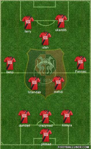 Stade Rennais Football Club Formation 2011