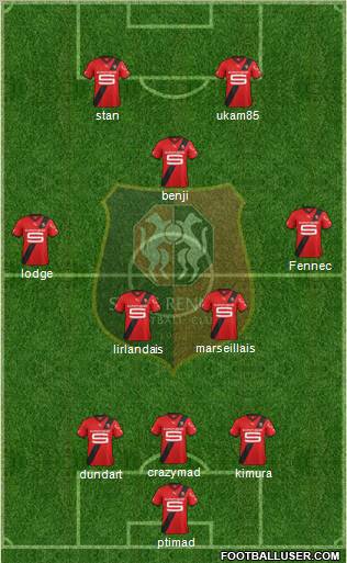 Stade Rennais Football Club Formation 2011