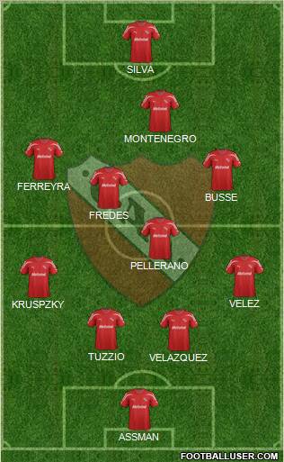 Independiente Formation 2011