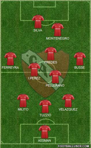 Independiente Formation 2011