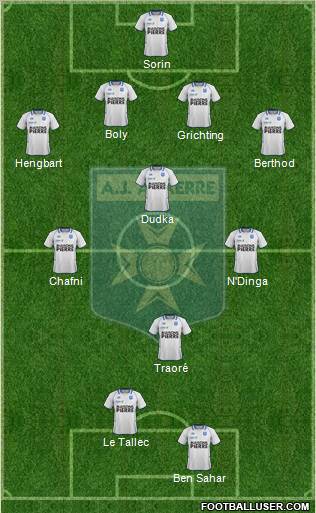 A.J. Auxerre Formation 2011