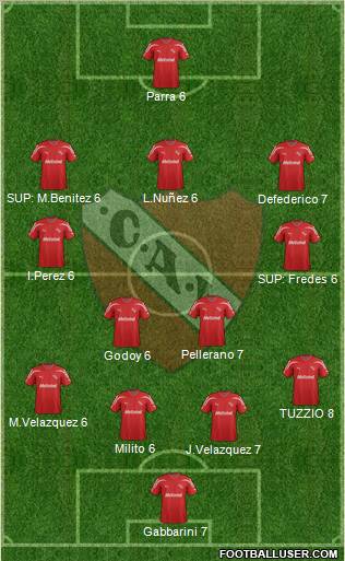 Independiente Formation 2011