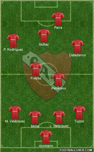 Independiente Formation 2011