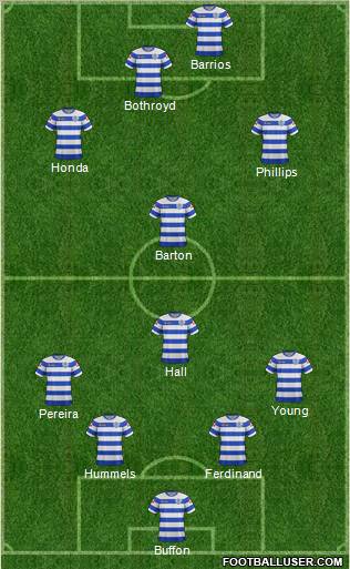 Queens Park Rangers Formation 2011