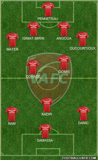 Valenciennes Football Club Formation 2011