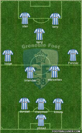 Grenoble Foot 38 Formation 2011