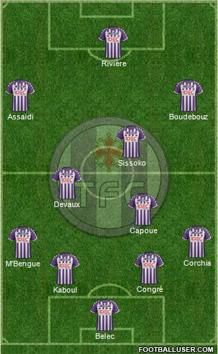 Toulouse Football Club Formation 2011