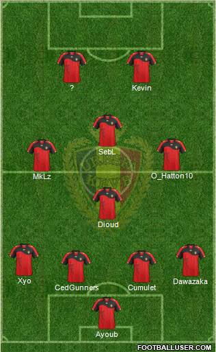 Belgium Formation 2011