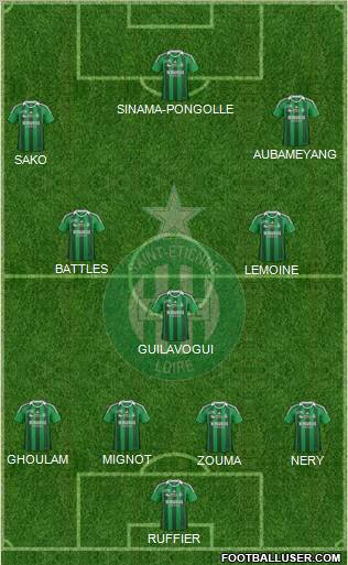 A.S. Saint-Etienne Formation 2011