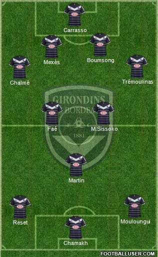 FC Girondins de Bordeaux Formation 2011