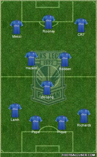 Lech Poznan Formation 2011