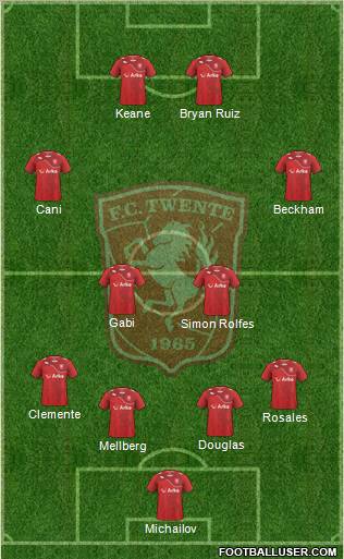 FC Twente Formation 2011