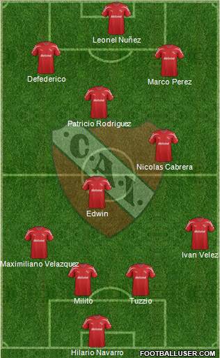 Independiente Formation 2011