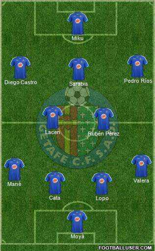 Getafe C.F., S.A.D. Formation 2011