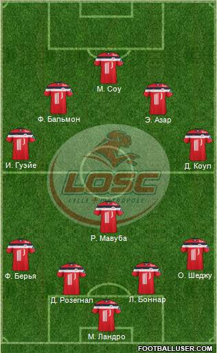 LOSC Lille Métropole Formation 2011