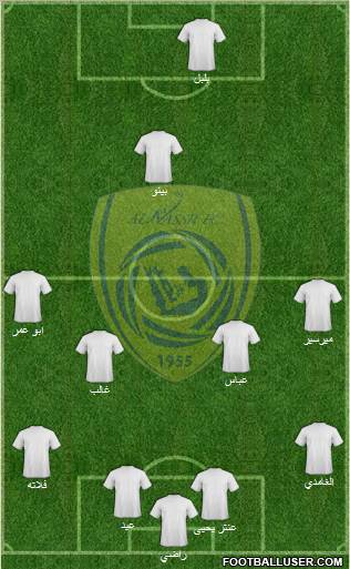 Al-Nassr (KSA) Formation 2011