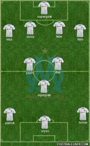 Olympique de Marseille Formation 2011