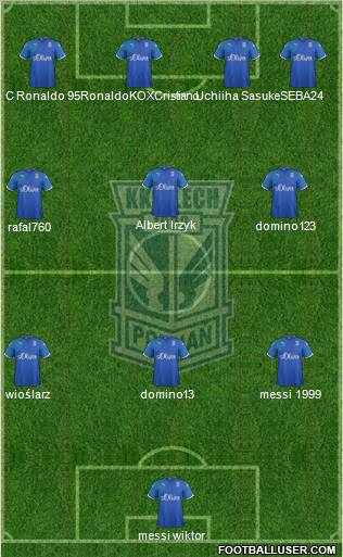 Lech Poznan Formation 2011