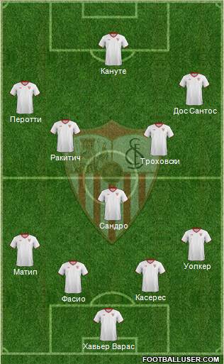 Sevilla F.C., S.A.D. Formation 2011