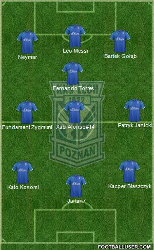 Lech Poznan Formation 2011