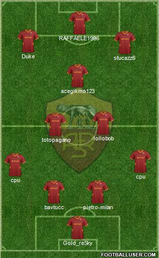 AS Roma Formation 2011