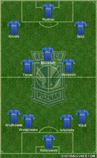 Lech Poznan Formation 2011