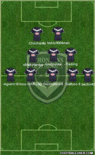 FC Girondins de Bordeaux Formation 2011