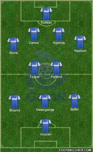 K Racing Club Genk Formation 2011