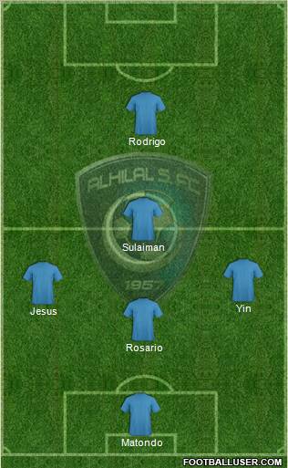 Al-Hilal (KSA) Formation 2011