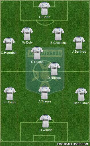 A.J. Auxerre Formation 2011