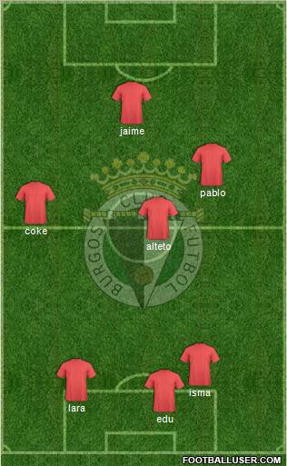 Burgos C.F., S.A.D. Formation 2011