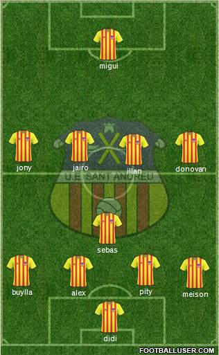 U.E. Sant Andreu Formation 2011