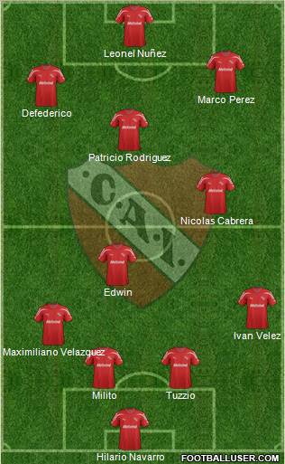 Independiente Formation 2011